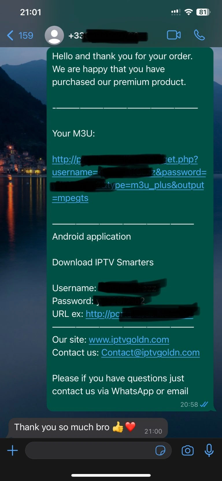 IPTV streaming services