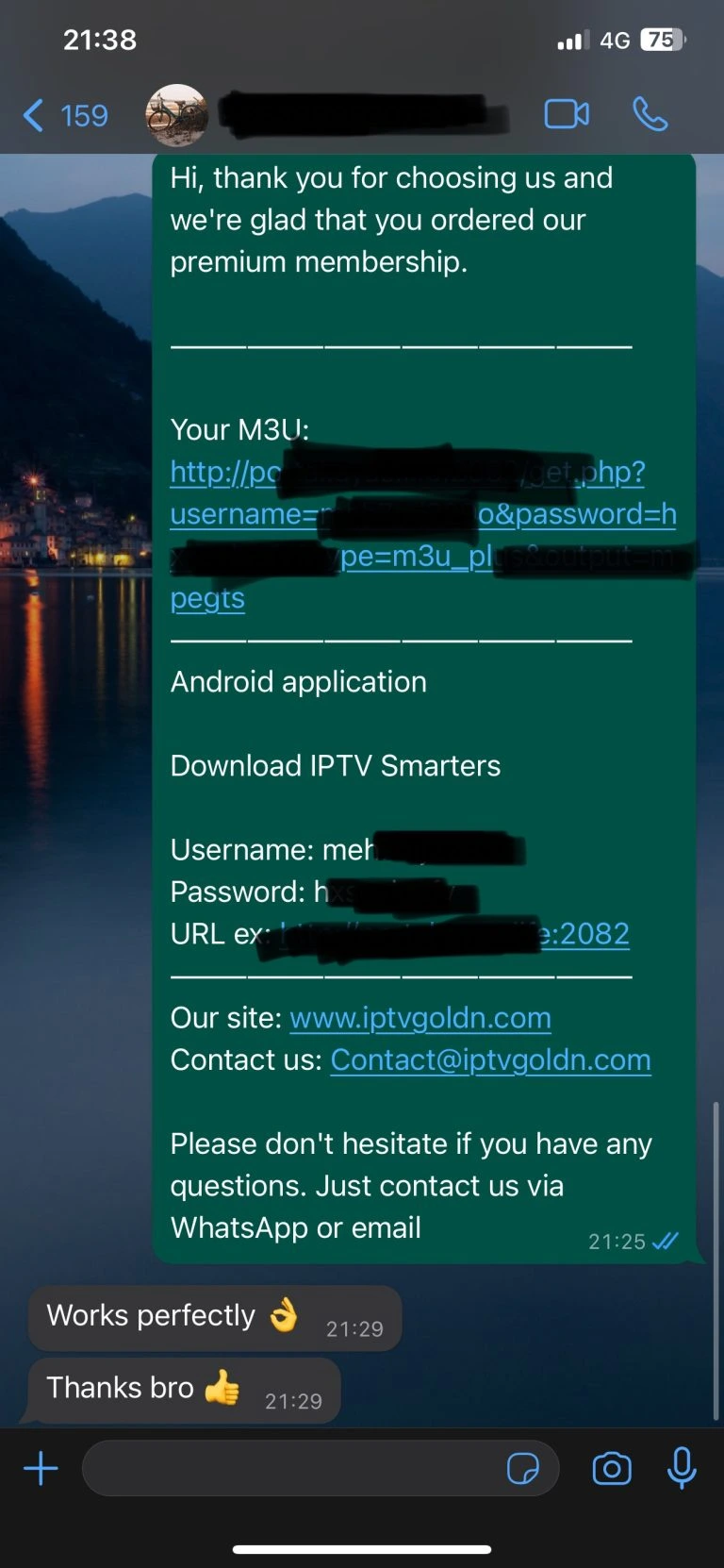 IPTV streaming services